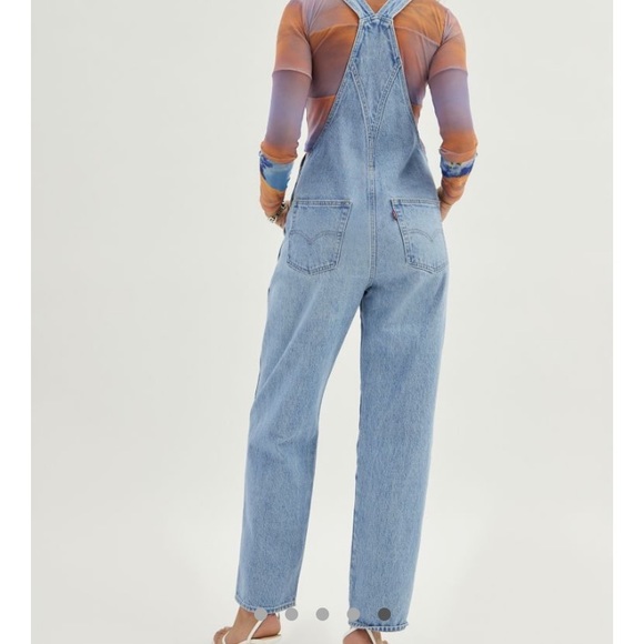 Levi’s Vintage Denim Overalls Light Blue - Picture 7 of 10